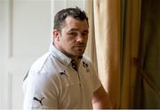 29 January 2014; Ireland's Cian Healy foolowing a press conference ahead of their RBS Six Nations Rugby Championship match against Scotland on Sunday. Ireland Rugby Press Conference, Carton House, Maynooth, Co. Kildare. Picture credit: Barry Cregg / SPORTSFILE