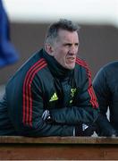 29 January 2014; Munster senior head coach Rob Penney during the game. SEAT Munster Schools Senior Cup, 1st Round, Crescent College Comprehensive v CBC Cork, Old Crescent RFC, Rosbrien, Limerick. Picture credit: Diarmuid Greene / SPORTSFILE