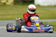 28 May 2005; Steve Coleman, Cork, in action during the final stage of the Red Bull High King of Karting event. Athboy Karting Track, Athboy, Co. Meath. Picture credit; Matt Browne / SPORTSFILE
