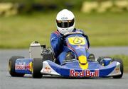 28 May 2005; Kevin O'Sullivan, Glanmire, Co. Cork, in action during the final stage of the Red Bull High King of Karting event. Athboy Karting Track, Athboy, Co. Meath. Picture credit; Matt Browne / SPORTSFILE