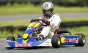 28 May 2005; Steve Rutherdale, Co. Down, in action during the final stage of the Red Bull High King of Karting event. Athboy Karting Track, Athboy, Co. Meath. Picture credit; Matt Browne / SPORTSFILE