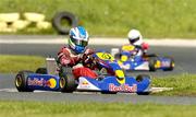 28 May 2005; Gary Edward, Glanmire, Co.Cork, in action during the final stage of the Red Bull High King of Karting event. Athboy Karting Track, Athboy, Co. Meath. Picture credit; Matt Browne / SPORTSFILE