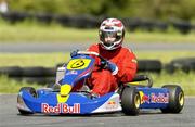 28 May 2005; David Carr, Co. Cork, in action during the final stage of the Red Bull High King of Karting event. Athboy Karting Track, Athboy, Co. Meath. Picture credit; Matt Browne / SPORTSFILE