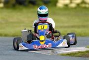 28 May 2005; Niall Quinn, Meath, in action during the final stage of the Red Bull High King of Karting event. Athboy Karting Track, Athboy, Co. Meath. Picture credit; Matt Browne / SPORTSFILE