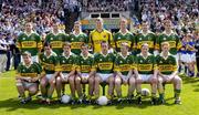 29 May 2005; The Kerry team. Bank of Ireland Munster Senior Football Championship, Tipperary v Kerry, Semple Stadium, Thurles, Co. Tipperary. Picture credit; Brendan Moran / SPORTSFILE