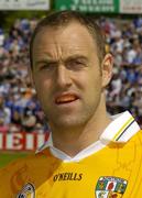 29 May 2005; Joe Quinn, Antrim. Bank of Ireland Ulster Senior Football Championship, Cavan v Antrim, Kingspan Breffni Park, Cavan. Picture credit; Matt Browne / SPORTSFILE