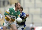29 May 2005; Barry Mooney, Offaly, in action against Gary Kavanagh, Laois. Bank of Ireland Leinster Senior Football Championship, Offaly v Laois, Croke Park, Dublin. Picture credit; Pat Murphy / SPORTSFILE