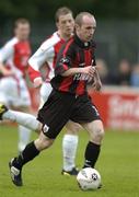 27 May 2005; Alan Kirby, Longford Town, in action against St. Patrick's Athletic. eircom League, Premier Division, St. Patrick's Athletic v Longford Town, Richmond Park, Dublin. Picture credit; Matt Browne / SPORTSFILE