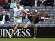 29 May 2005; Padraig Mullarkey, Kildare, in action against Des Dolan, Westmeath. Bank of Ireland Leinster Senior Football Championship, Kildare v Westmeath, Croke Park, Dublin. Picture credit; Damien Eagers / SPORTSFILE