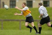 31 May 2005; Full-back Gavin Duffy in action during Ireland rugby squad training. University of Limerick, Limerick. Picture credit; Brendan Moran / SPORTSFILE