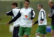 31 May 2005; Ian Harte, Republic of Ireland, in action during squad training. Malahide FC, Malahide, Dublin. Picture credit; Damien Eagers / SPORTSFILE