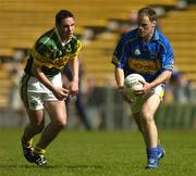 29 May 2005; Niall Curran, Tipperary, in action against Declan O'Sullivan, Kerry. Bank of Ireland Munster Senior Football Championship, Tipperary v Kerry, Semple Stadium, Thurles, Co. Tipperary. Picture credit; Brendan Moran / SPORTSFILE