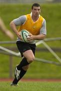 31 May 2005; Flanker Denis Leamy in action during Ireland rugby squad training. University of Limerick, Limerick. Picture credit; Brendan Moran / SPORTSFILE