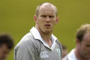 31 May 2005; Flanker Johnny O'Connor during Ireland rugby squad training. University of Limerick, Limerick. Picture credit; Brendan Moran / SPORTSFILE