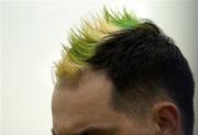29 May 2005; A close up of London manager Noel Dunning's hair. Bank of Ireland Connacht Senior Football Championship, London v Roscommon, Emerald Gaelic Grounds, Ruislip, London. Picture credit; Brian Lawless / SPORTSFILE