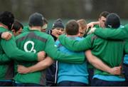 31 January 2014; Ireland head coach Joe Schmidt with his players during squad training ahead of their RBS Six Nations Rugby Championship match against Scotland on Sunday. Ireland Rugby Squad Training, Carton House, Maynooth, Co. Kildare. Picture credit: Matt Browne / SPORTSFILE