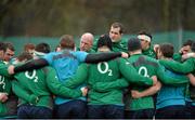 31 January 2014; Ireland's Devin Toner and Paul O'Connell during squad training ahead of their RBS Six Nations Rugby Championship match against Scotland on Sunday. Ireland Rugby Squad Training, Carton House, Maynooth, Co. Kildare. Picture credit: Matt Browne / SPORTSFILE