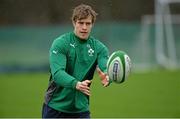 31 January 2014; Ireland's Andrew Trimble during squad training ahead of their RBS Six Nations Rugby Championship match against Scotland on Sunday. Ireland Rugby Squad Training, Carton House, Maynooth, Co. Kildare. Picture credit: Matt Browne / SPORTSFILE