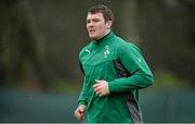 31 January 2014; Ireland's Peter O'Mahony during squad training ahead of their RBS Six Nations Rugby Championship match against Scotland on Sunday. Ireland Rugby Squad Training, Carton House, Maynooth, Co. Kildare. Picture credit: Matt Browne / SPORTSFILE