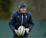 31 January 2014; Ireland head coach Joe Schmidt during squad training ahead of their RBS Six Nations Rugby Championship match against Scotland on Sunday. Ireland Rugby Squad Training, Carton House, Maynooth, Co. Kildare. Picture credit: Matt Browne / SPORTSFILE