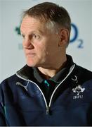 31 January 2014; Ireland head coach Joe Schmidt during a press conference ahead of their RBS Six Nations Rugby Championship match against Scotland on Sunday. Ireland Rugby Press Conference, Carton House, Maynooth, Co. Kildare. Picture credit: Matt Browne / SPORTSFILE