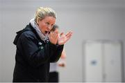 31 January 2014; IT Sligo coach Emma Mullin. WSCAI National Futsal Final, The Mardyke, UCC, Cork. Picture credit: Diarmuid Greene / SPORTSFILE