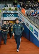 1 February 2014; Kerry manager Eamonn Fitzmaurice follows out the team. Allianz Football League Division 1 Round 1, Dublin v Kerry, Croke Park, Dublin. Picture credit: Ray McManus / SPORTSFILE