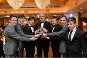 31 January 2014; In attendance at the GUI Champions' Dinner 2014 are the boys Interprovincial Champions from Leinster. GUI Champions' Dinner 2014, Carton House, Maynooth, Co. Kildare. Picture credit: Matt Browne / SPORTSFILE