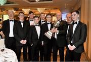 31 January 2014; In attendance at the GUI Champions' Dinner 2014 is the Fred Daly Trophy Champions from Belvoir Park Golf Club, Co. Antrim. GUI Champions' Dinner 2014, Carton House, Maynooth, Co. Kildare. Picture credit: Matt Browne / SPORTSFILE
