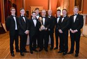 31 January 2014; In attendance at the GUI Champions' Dinner 2014 is members of the Fred Daly Trophy Champions from Belvoir Park Golf Club, Co Antrim. GUI Champions' Dinner 2014, Carton House, Maynooth, Co. Kildare. Picture credit: Matt Browne / SPORTSFILE