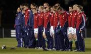 4 June 2005; The British and Irish Lions team line up before the start of the game. British and Irish Lions Tour to New Zealand 2005, Bay of Plenty v British and Irish Lions, Rotorua International Stadium, Rotorua, New Zealand. Picture credit; Richard Lane / SPORTSFILE