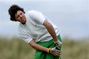 4 June 2005; Rory McIlroy, Holywood, watches his tee shot from the 3rd during the East of Ireland Amateur Open Championship 2005. Co. Louth Golf Club, Baltray, Co. Louth. Picture credit; Damien Eagers / SPORTSFILE