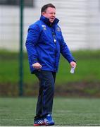 3 February 2014; Leinster head coach Matt O'Connor  during squad training ahead of their Celtic League 2013/14, Round 13, game against Zebre on Sunday. Leinster Rugby Squad Training, Rosemount, UCD, Belfield, Dublin. Picture credit: Ramsey Cardy / SPORTSFILE