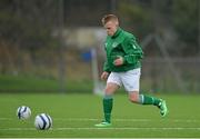 3 February 2014; Republic of Ireland's Anthony Scully in action during squad training. Republic of Ireland U15 Squad Training, AUL Complex, Clonshaugh, Dublin. Picture credit: Brendan Moran / SPORTSFILE