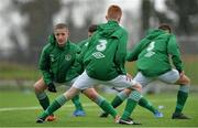 3 February 2014; Republic of Ireland's Lukas Browning in action during squad training. Republic of Ireland U15 Squad Training, AUL Complex, Clonshaugh, Dublin. Picture credit: Brendan Moran / SPORTSFILE