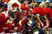 11 June 2005; Lions fans get behind their team. British and Irish Lions Tour to New Zealand 2005, New Zealand Maori v British and Irish Lions, Waikato Stadium, Hamilton, New Zealand. Picture credit; Richard Lane / SPORTSFILE