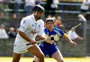 11 June 2005; John Brennan, Kildare, in action against Liam Kennedy, Wicklow. Christy Ring Cup, Group 2B, Round 2, Wicklow v Kildare, Pearse Park, Arklow, Co. Wicklow. Picture credit; Matt Browne / SPORTSFILE