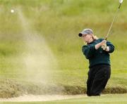 11 June 2005; Ireland's Claire Coughlan plays from a bunker during the Ladies British Amateur Open. Littlestone, Ken England. Picture credit; SPORTSFILE