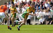 12 June 2005; Neil Gallagher, Donegal, in action against John Toal, Armagh. Bank of Ireland Ulster Senior Football Championship Semi-Final, Donegal v Armagh, St. Tighernach's Park, Clones, Co. Monaghan. Picture credit; Damien Eagers / SPORTSFILE