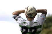 12 June 2005; Michael Wolski, Shamrock Rovers, taking a throw in. FAI Carlsberg Cup 2nd Round, Shamrock Rovers v Fanad United, Dalymount Park, Dublin. Picture credit; David Maher / SPORTSFILE