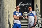 4 February 2014; #TheToughest – Eamon Fennell, left, St. Vincent’s, and Kevin McGuckin, Ballinderry, are pictured in advance of their sides’ AIB GAA Club Championship Semi-Finals in Portlaoise and Newry on the 15th February. The winners will advance to the final of the toughest competition of them all on March 17th in Croke Park. For exclusive content and to see why the AIB Club Championships is the ‘toughest of them all’ follow us @AIB_GAA and #theToughest. Na Fianna GAA Club, Glasnevin, Dublin. Picture credit: Brendan Moran / SPORTSFILE
