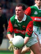 28 September 1997; Kenneth Mortimer of Mayo prior to the GAA Football All-Ireland Senior Championship Final match between Kerry and Mayo at Croke Park in Dublin. Photo by Brendan Moran/Sportsfile