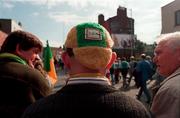 11 August 1996; Kerry supporters following the GAA All-Ireland Senior Football Championship Semi-Final match between Mayo and Kerry at Croke Park in Dublin. Photo by Ray McManus/Sportsfile