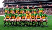 28 September 1997; The Kerry team prior to the GAA Football All-Ireland Senior Championship Final match between Kerry and Mayo at Croke Park in Dublin. Photo by David Maher/Sportsfile