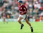 27 July 1997; Kevin Broderick of Galway during the GAA All-Ireland Senior Hurling Championship Quarter-Final match between Kilkenny and Galway at Semple Stadium in Thurles, Tipperary. Photo by Matt Browne/Sportsfile