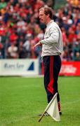 22 June 1997; Cork Football Manager Larry Tompkins during the GAA Munster Senior Football Championship Semi-Final match between Clare and Cork at Cusack Park in Ennis, Clare. Photo by Damien Eagers/Sportsfile