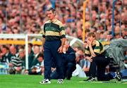 15 June 1997; Tipperary manager Len Gaynor during the Munster GAA Senior Hurling Championship Semi-Final match between Tipperary and Limerick at Semple Stadium in Thurles. Photo by Ray McManus/Sportsfile