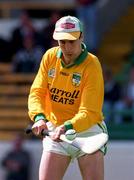 8 June 1997; Offaly goalkeeper Liam Coughlan during the GAA Leinster Senior Hurling Championship Quarter-Final match between Offaly and Laois at Croke Park in Dublin. Photo by David Maher/Sportsfile