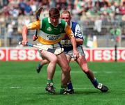 8 June 1997; Michael Duignan of Offaly during the GAA Leinster Senior Hurling Championship Quarter-Final match between Offaly and Laois at Croke Park in Dublin. Photo by Damien Eagers/Sportsfile