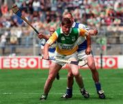 8 June 1997; Michael Duignan of Offaly during the GAA Leinster Senior Hurling Championship Quarter-Final match between Offaly and Laois at Croke Park in Dublin. Photo by Damien Eagers/Sportsfile